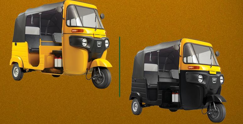 Bajaj RE Compact Diesel Auto Rickshaw COLORS