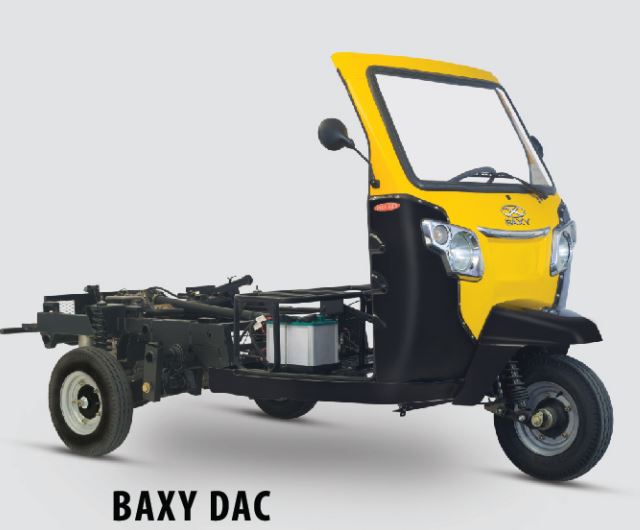 Baxy DAC Three Wheeler Price, Specification & Features 2024
