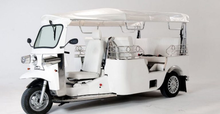 E-Tuk USA Limo Electric Auto rickshaw Price, Specs & Features 2024