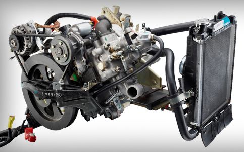 Tata Magic Iris CNG Auto engine