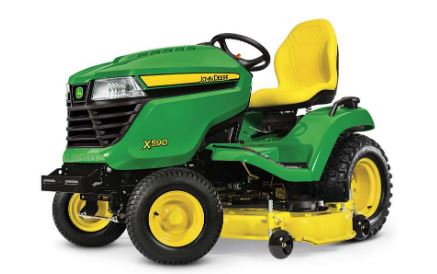 Deeres X590 Lawn Tractor with 54 inch Deck