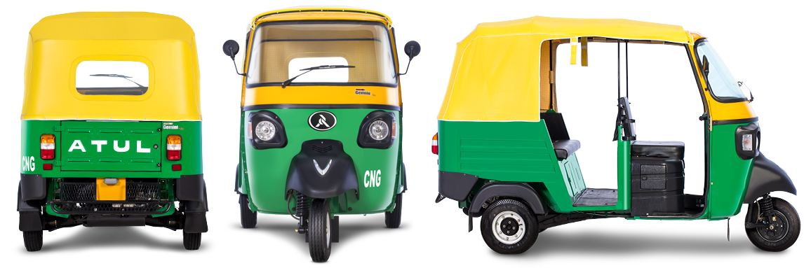 Atul Gemini CNG Auto Rickshaw Specifications