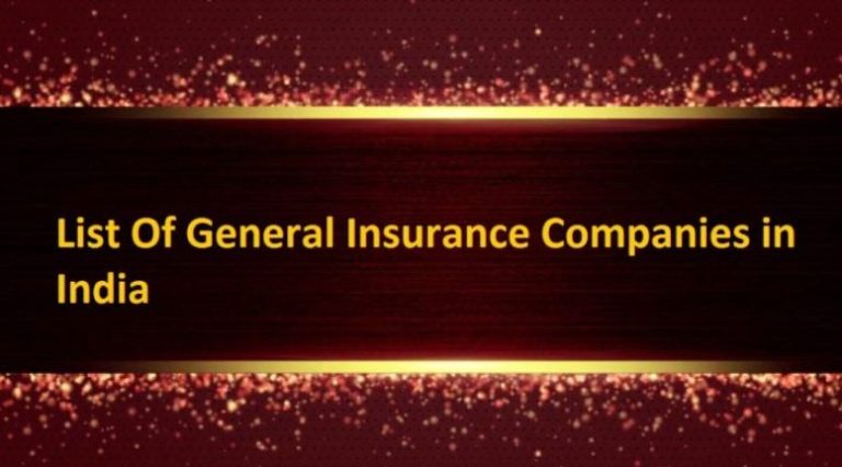 List Of General Insurance Companies in India 2024 ❤