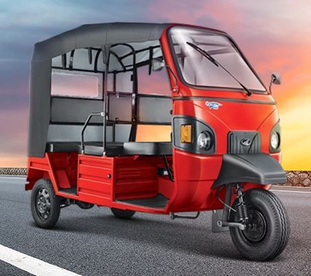 mahindra e-alfa mini electric rickshaw
