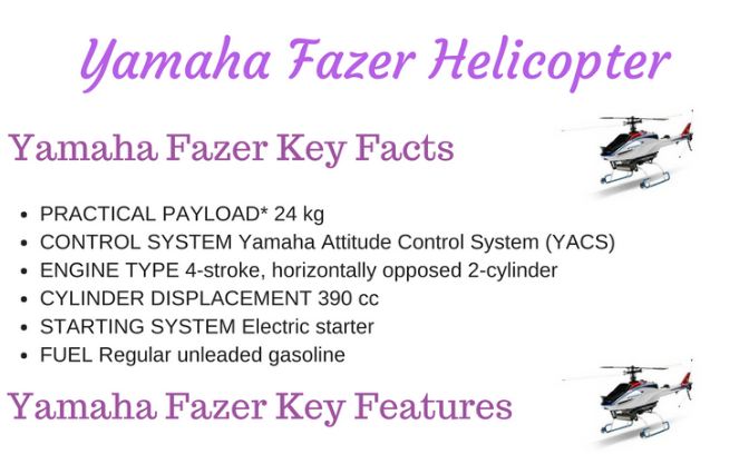 Yamaha Fazer Helicopter Price