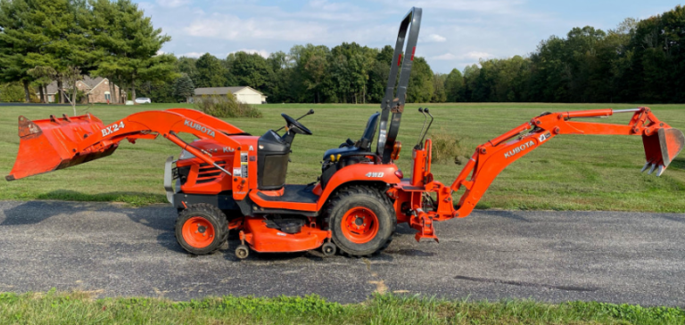 Kubota BX24 Backhoe Loader Tractor Price, Review and Specs 2024