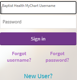 Baptist Health Patient Portal Login 