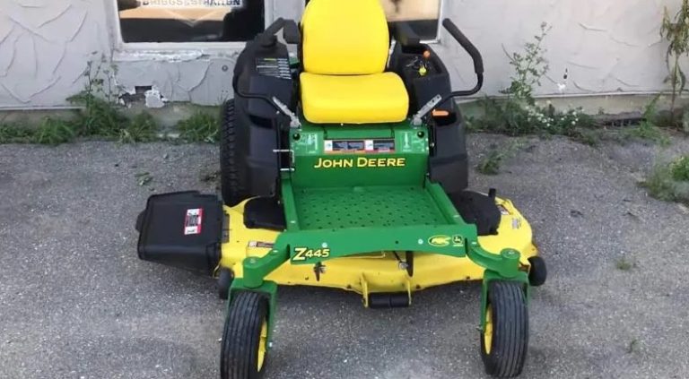 John Deere Z445 Problems And Their Solutions