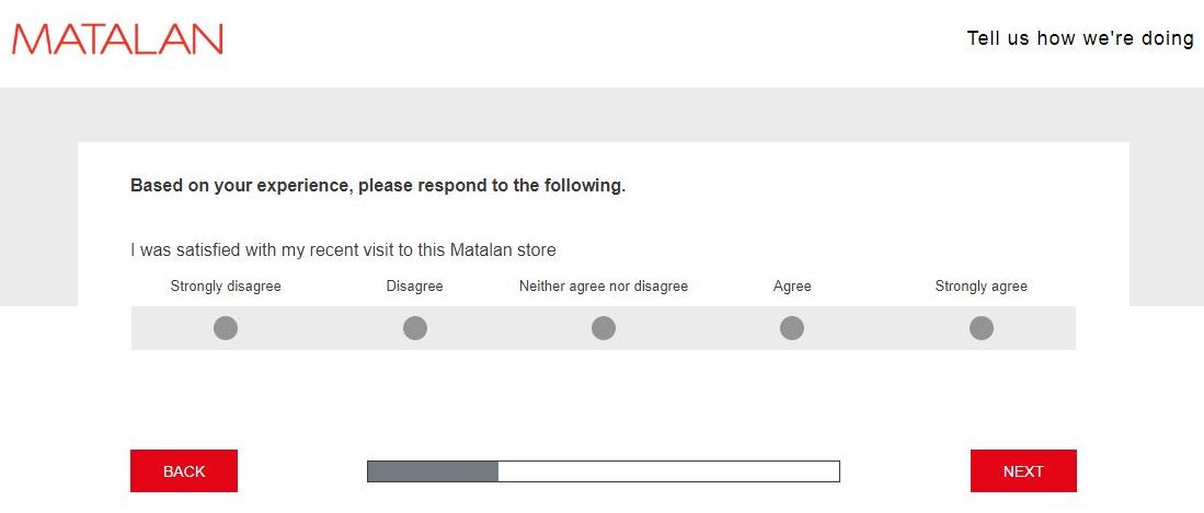 Matalan Survey