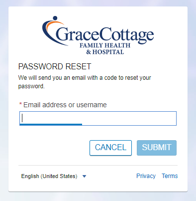 Grace Cottage Patient Portal Login