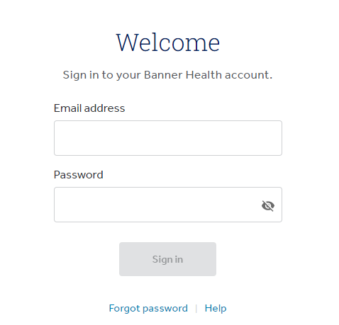 My Banner Health Patient Portal Login