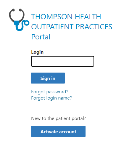 FF Thompson Patient Portal Login