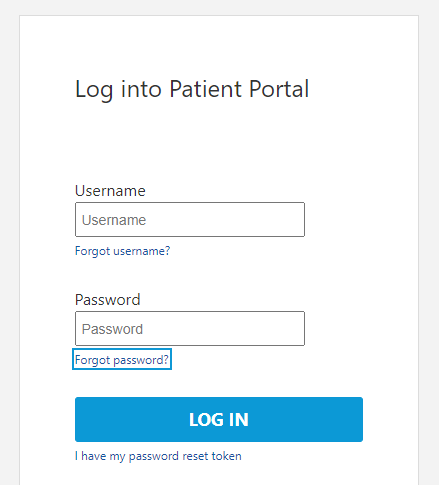 Clinical Associates Patient Portal Login