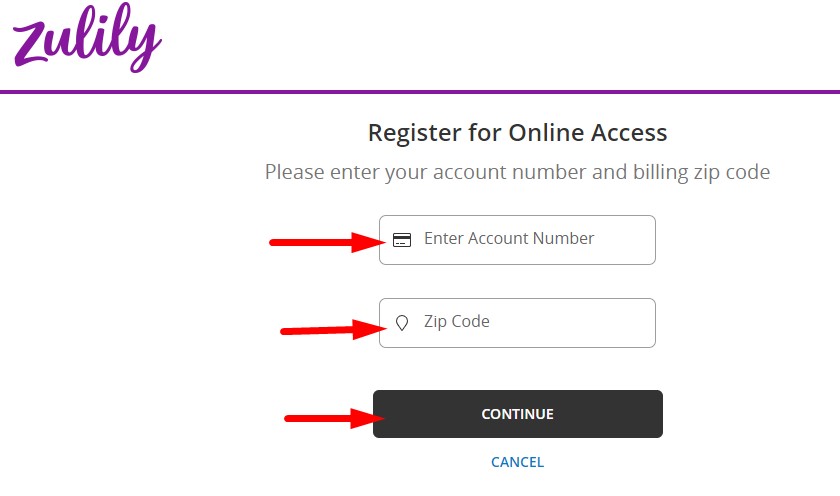 Bank Account number and Zip Code