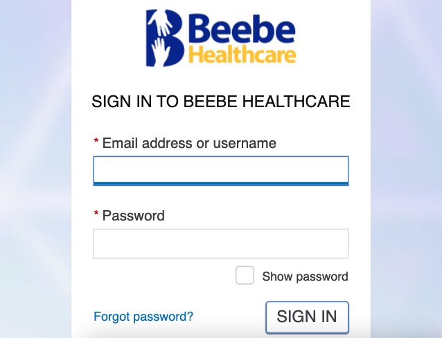 Beebe Patient Portal Login www.beebehealthcare.org ❤️