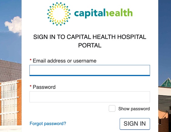 Capital Health Patient Portal Login www.capitalhealth.org ❤️
