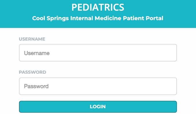 Cool Springs Imp Patient Portal Login Online ❤️