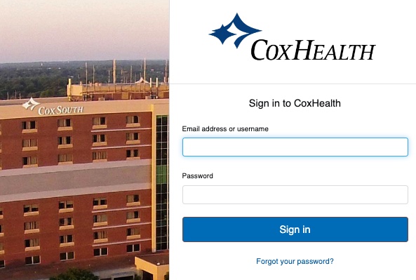 Cox Patient Portal Login