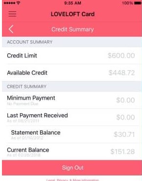 Download the Loft Credit Card Mobile App