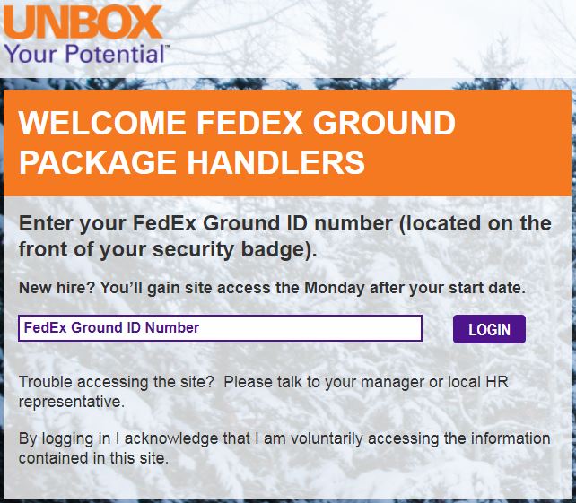 FedEx Pay Stub Login