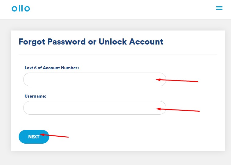 Forgot Your login or username