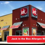 Jack in the Box Allergen Menu