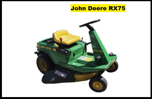John Deere rx75 Specification, Price & Review ❤️