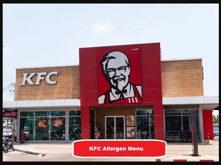 KFC Allergen Menu ❤️