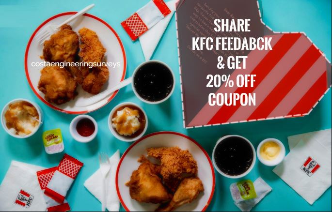 KFC Survey UK -www.yourkfc.co.uk Survey-Get 20% Off ❤️