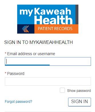 Kaweah Delta Patient Portal Login