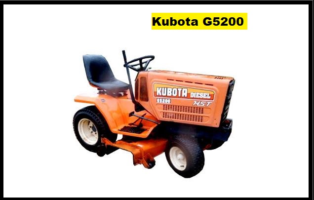 Kubota g5200 Specification, Prices & Overview ❤️