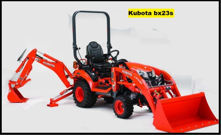 Kubota bx23s Specification, Prices & Overview ❤️