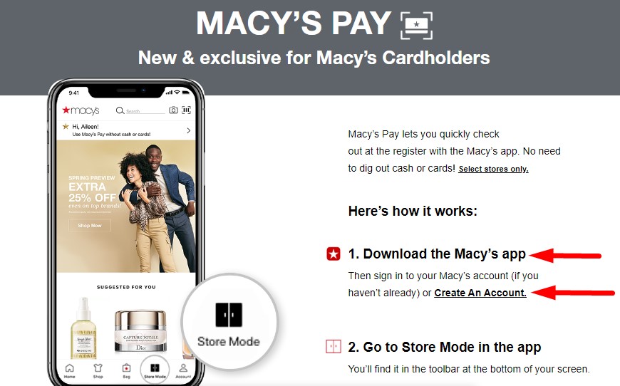 Macy’s Credit Card Bill With Their App