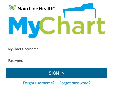 Mainline Health Patient Portal Login