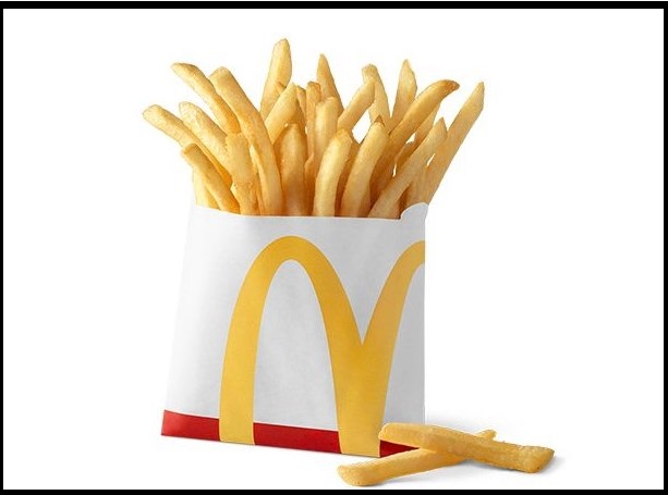 Mcdonald's Fries† Allergen Menu