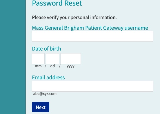 Mgh Patient Portal Login