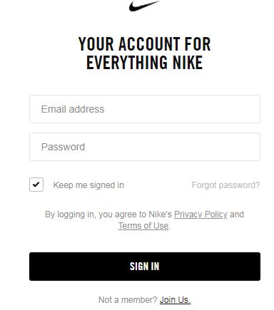 Nike Pay Stubs login