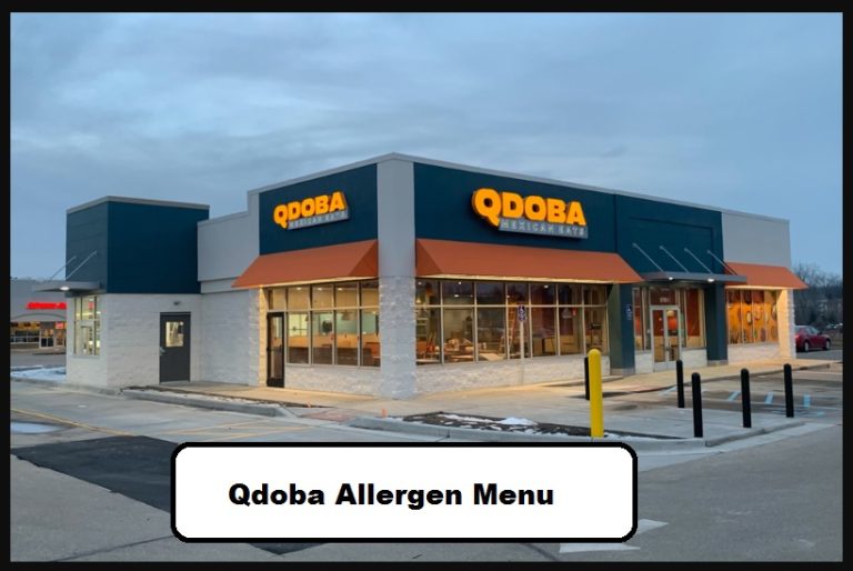 Qdoba Allergen Menu -[Updated 2024]