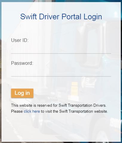 Swift Driver Portal