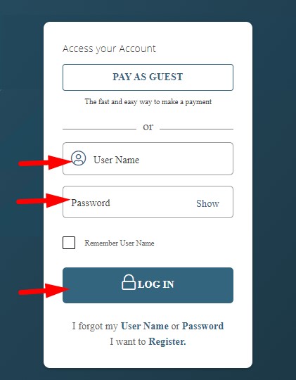 The login link to your Synchrony account