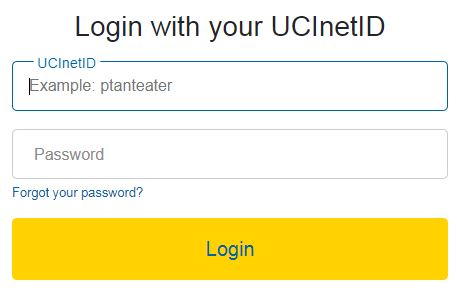 UCI Patient Portal Login