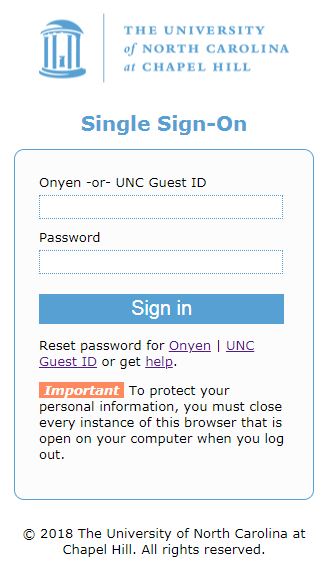 UNC Pay Stub Login Portal