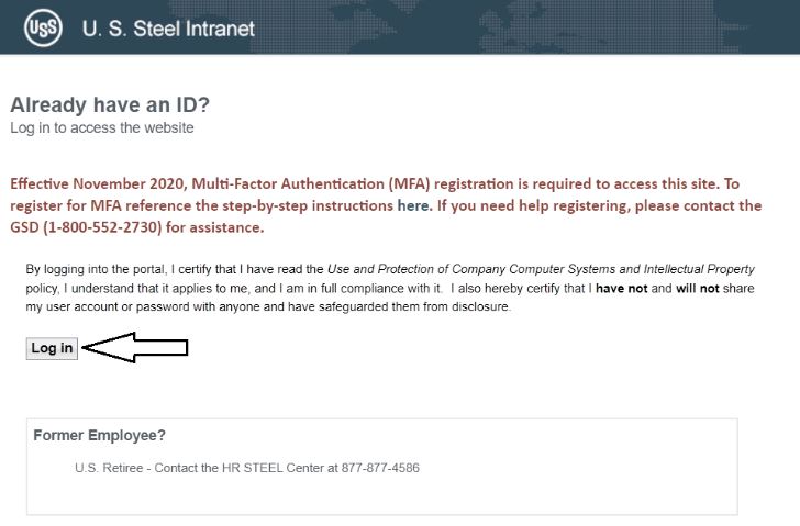 US Steel Employee Portal