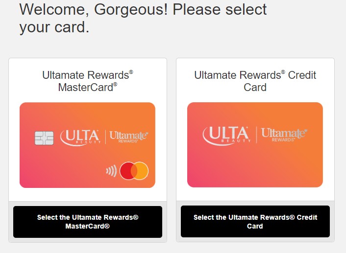 Ulta Credit Card Login