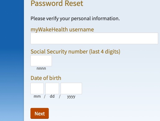 Wake Forest Patient Portal Login