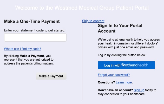 Westmed Patient Portal Login Online ❤️