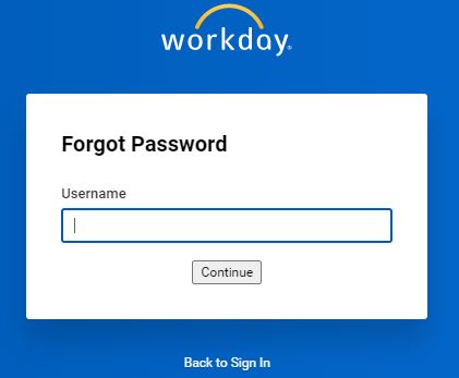 Workday Pay Stub Login forgot password