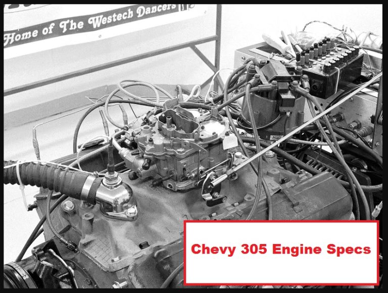 Chevy 305 Engine Specs : Performance & More