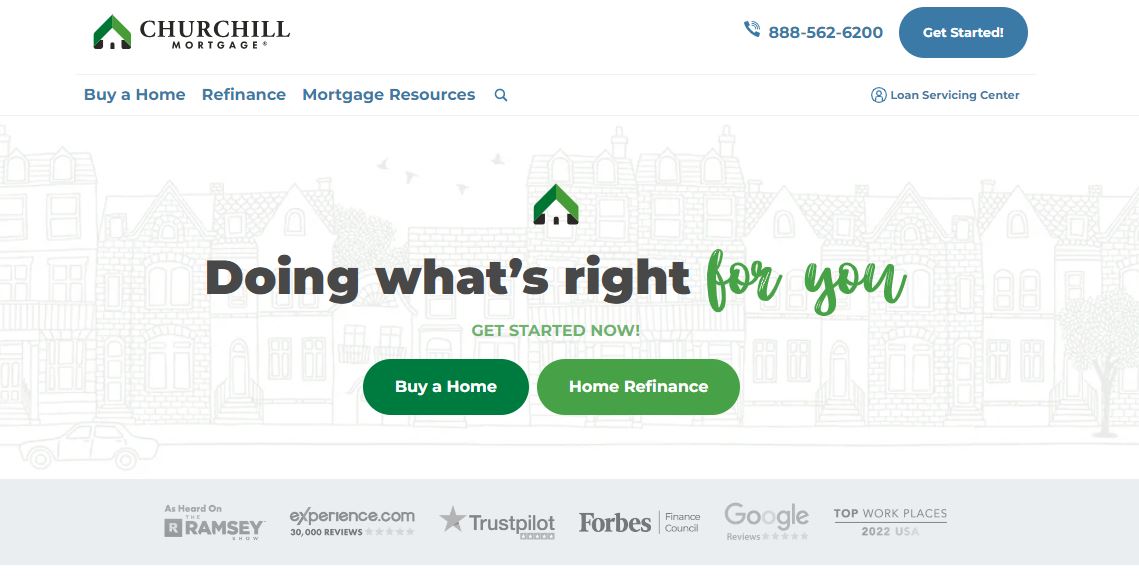 churchill mortgage payment login