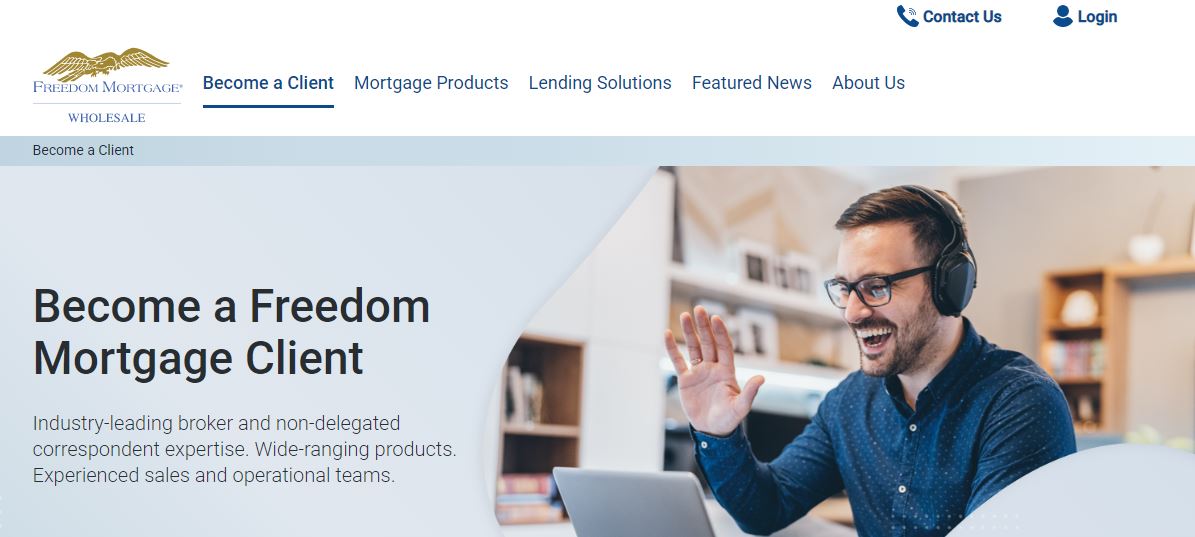 freedom mortgage wholesale login
